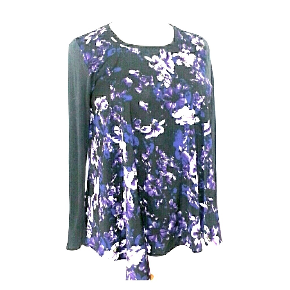 SIMPLY VERA Asymmetrical Top. NWOT